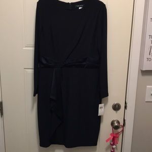 NWT Ralph Lauren Navy Blue Dress 14